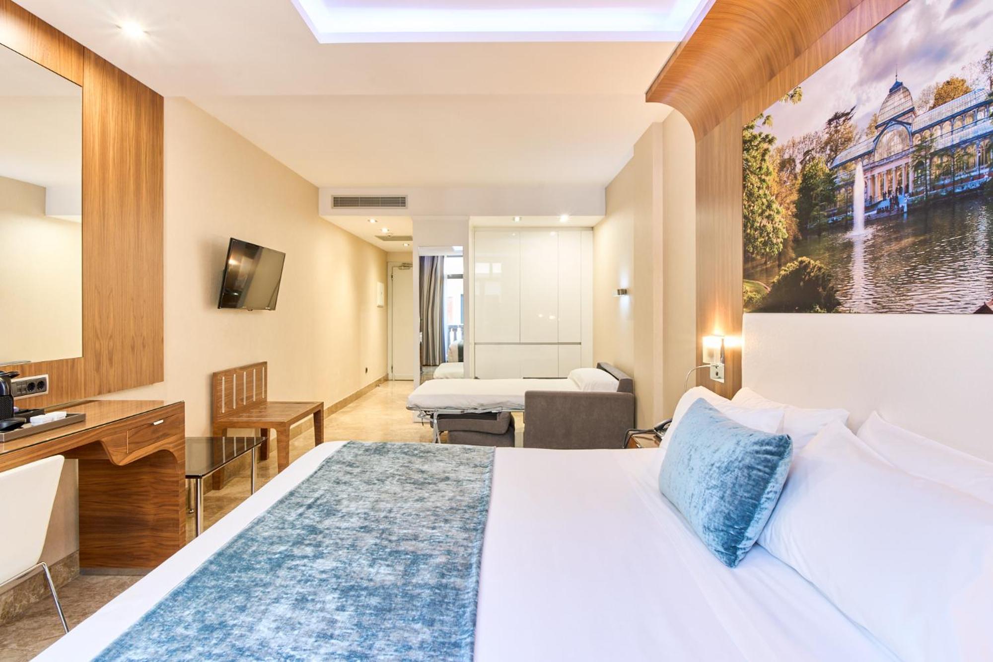 Vp Jardin De Recoletos Hotel Madrid Bagian luar foto